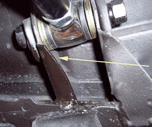 reilly control arm clearance