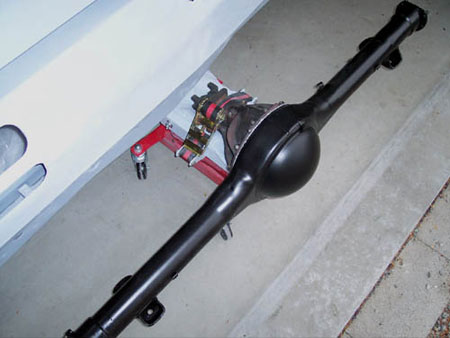 rear being installed