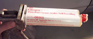 two part seam sealer